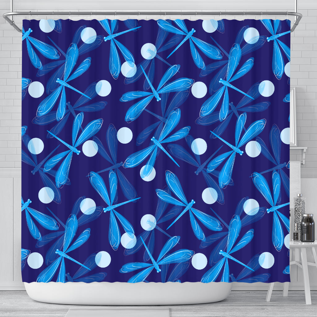 Spiritual Dragonfly Shower Curtain