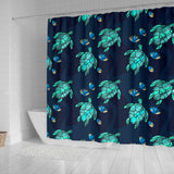 Turtle Love Shower Curtain