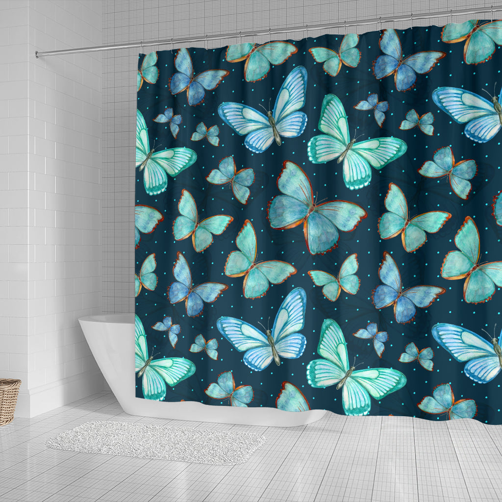 Spiritual Butterfly Shower Curtain