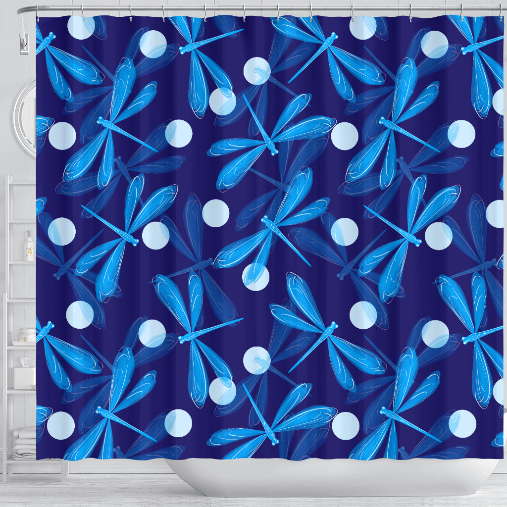 Spiritual Dragonfly Shower Curtain