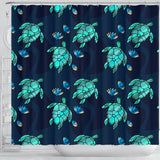 Turtle Love Shower Curtain