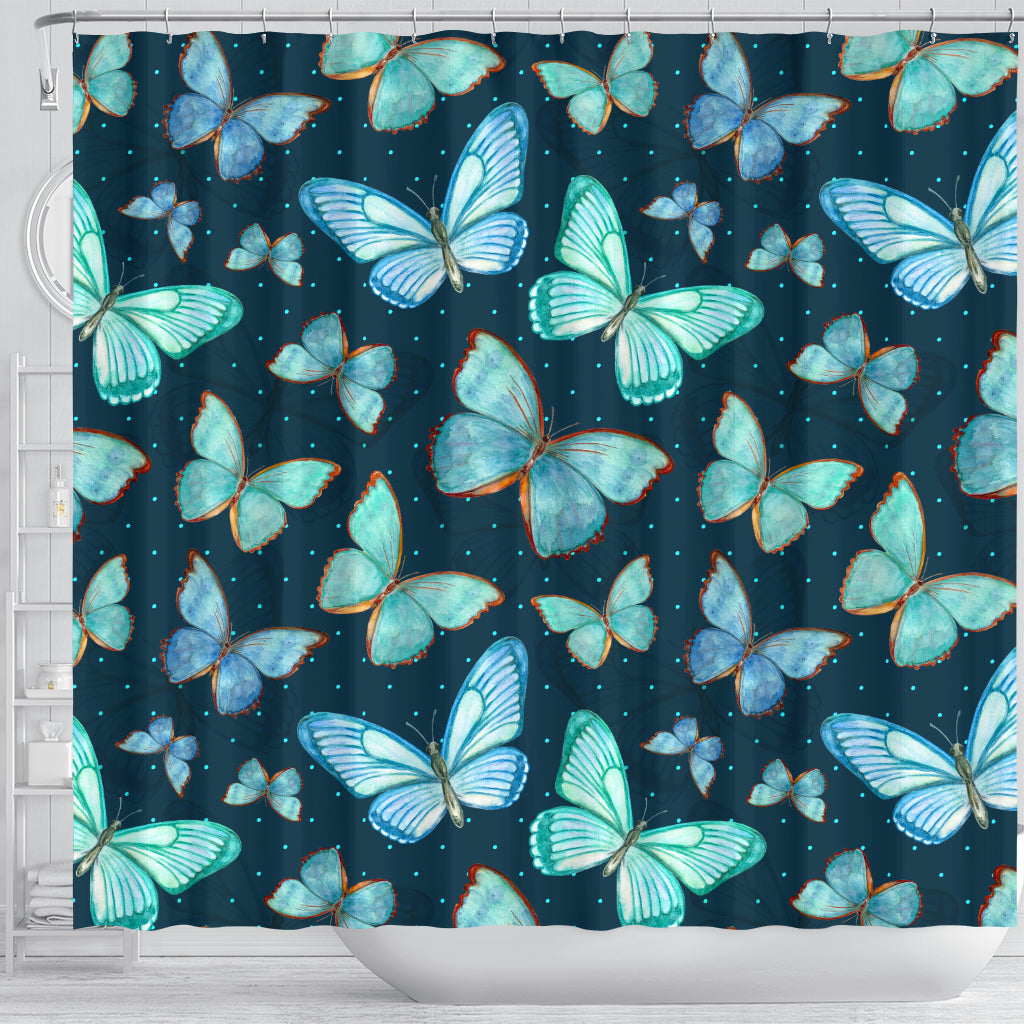 Spiritual Butterfly Shower Curtain