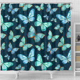 Spiritual Butterfly Shower Curtain