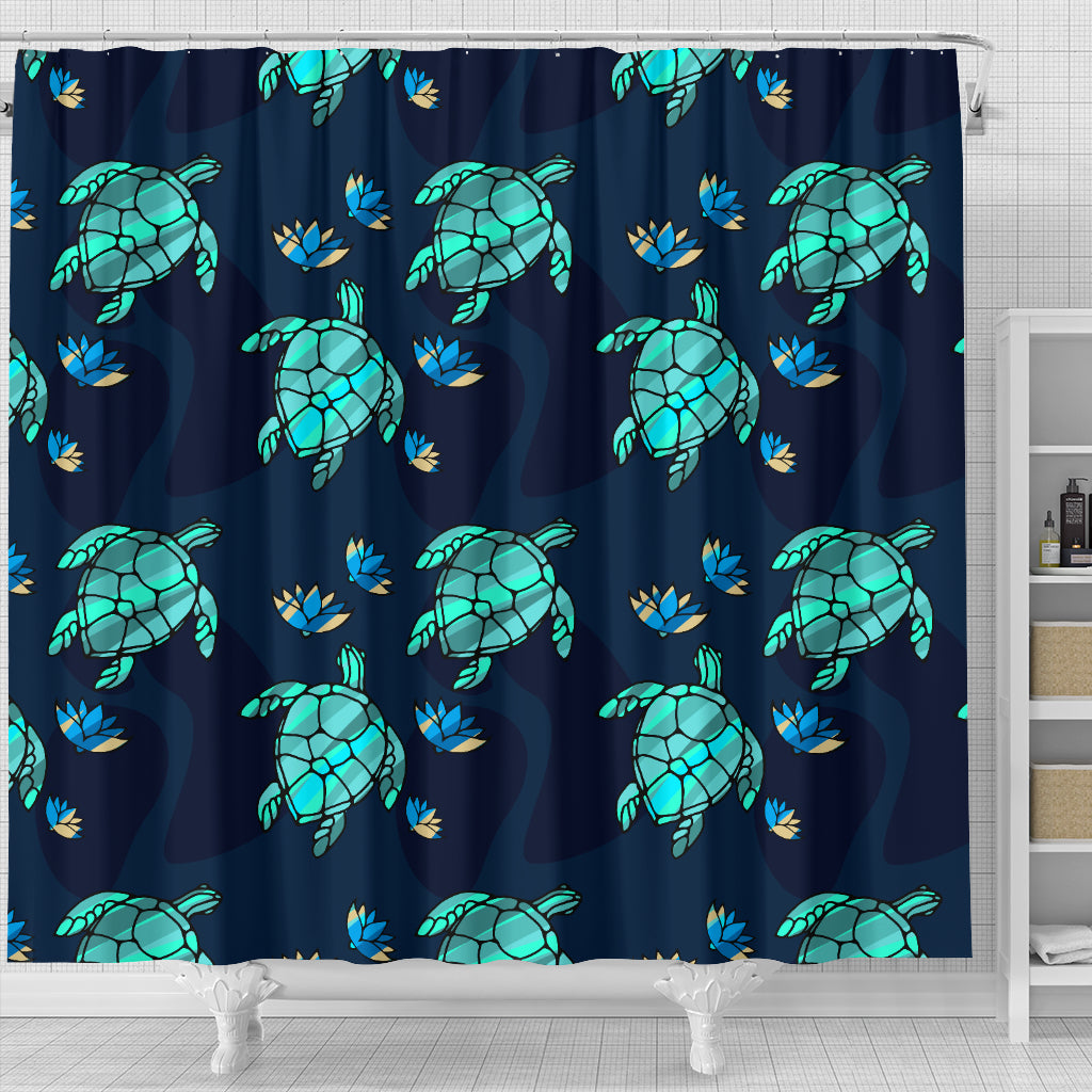 Turtle Love Shower Curtain