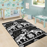 Good Fortune Elephant Rug