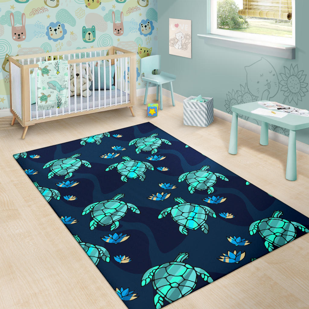 Turtle Love Rug